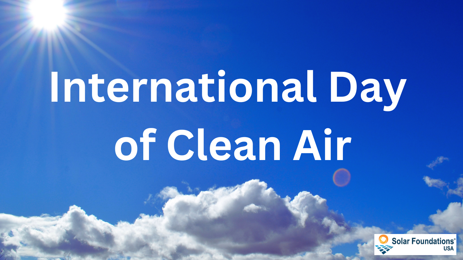 International Day of Clean Air